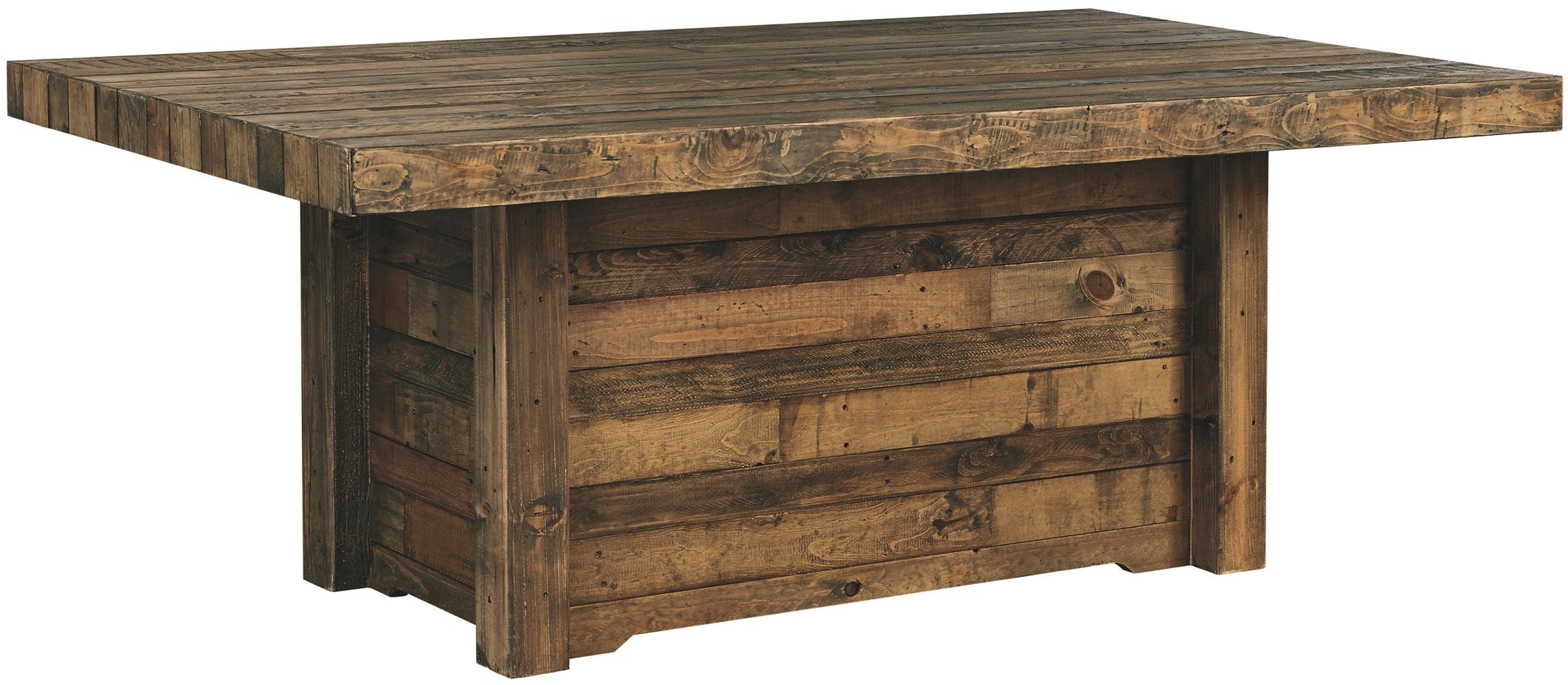 Ashley Sommerford Brown Rectangular Dining Room Table