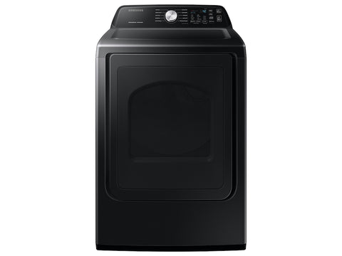 Samsung 7.4 cu. ft. Electric Dryer with Sensor Dry in Brushed Black