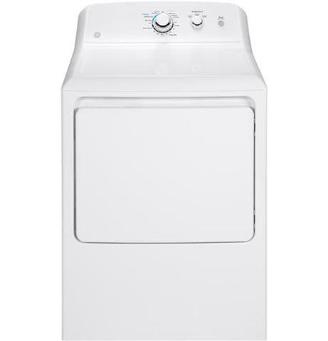 GE® 7.2 Cu. Ft. Capacity Aluminized Alloy Drum Electric Dryer in White