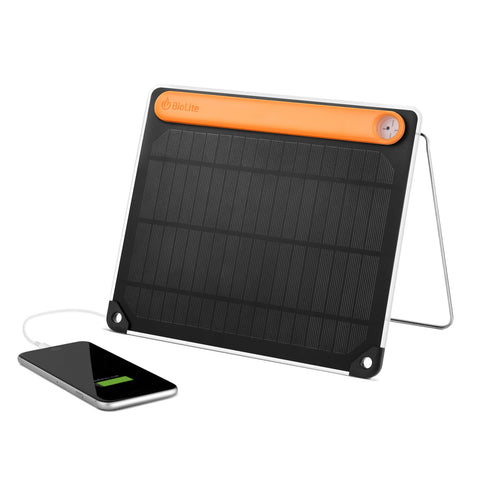 Biolite SolarPanel 5+ w/ Onboard Battery