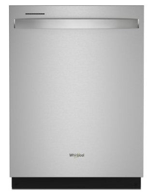 Whirlpool Large Capacity Dishwasher with 3rd Rack in Stainless Steel