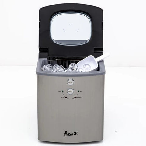 Avanti Portable Countertop Ice Maker - Stainless Steel
