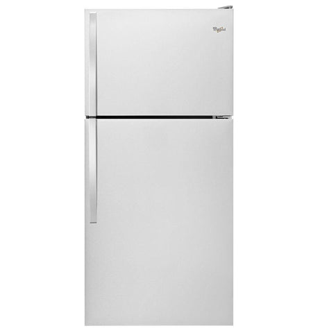 Whirlpool 18 Cu. Ft. 30" Wide Top Freezer Refrigerator in White