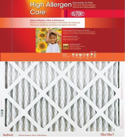 DuPont High Allergen Care Electrostatic Air Filter