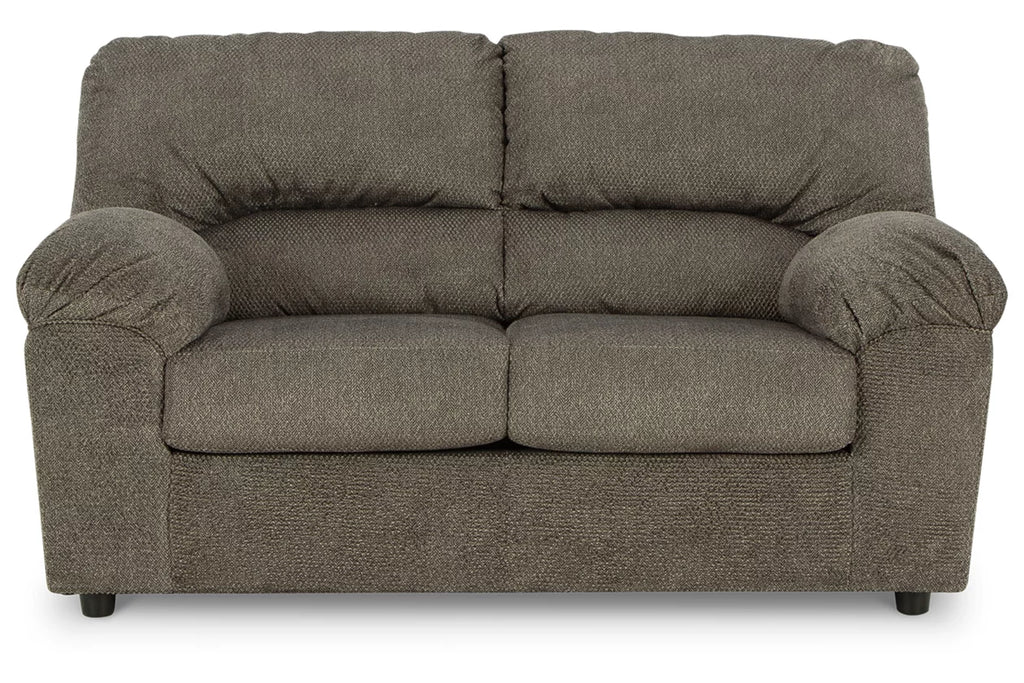 Ashley Furniture Norlou Loveseat in Flannel