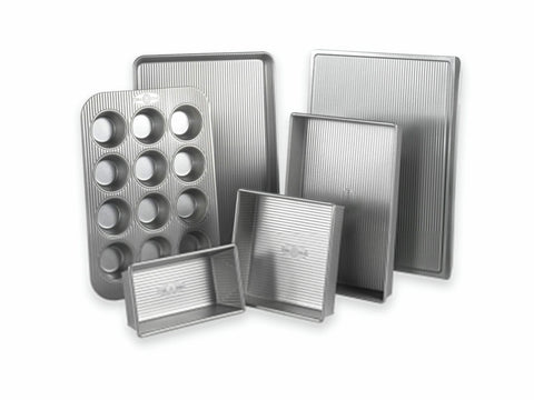USA Pan 6-Piece Nonstick Bakeware Set in Aluminized Steel