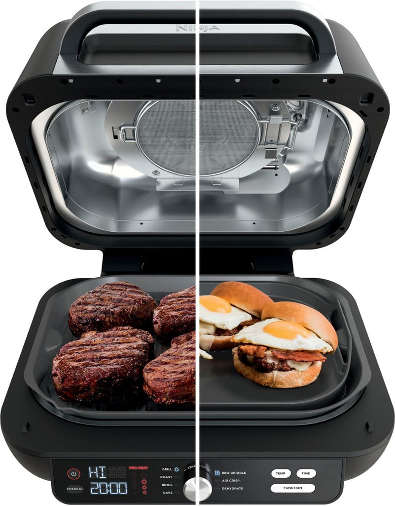 Ninja® Foodi® XL Pro 7-in-1 Indoor Grill, Griddle & Air Fryer in Silver/Black