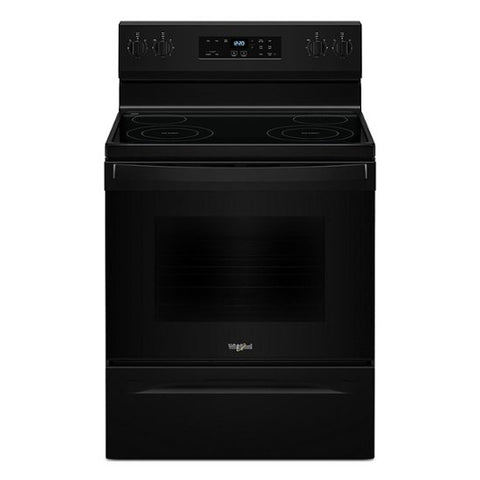 Whirlpool 30" Electric Range with No Preheat Mode in Black