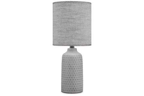 Ashley Furniture Donnford Table Lamp in Charcoal