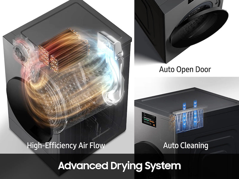 Samsung Bespoke AI Laundry Combo™ All-in-One 5.3 Cu. Ft. Ultra Capacity Washer and Ventless Heat Pump Dryer in Dark Steel