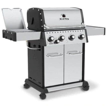Broil King Baron S 440 Pro IR/LP Gas Grill in Stainless Steel