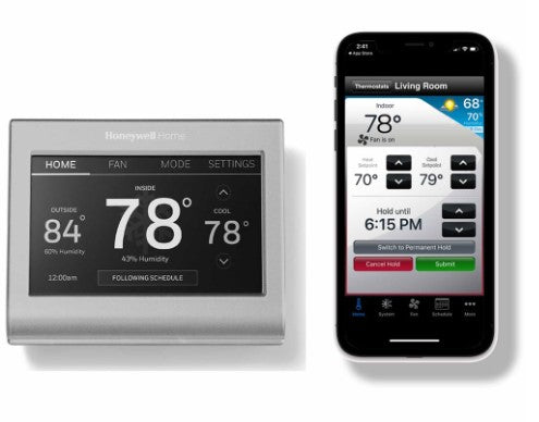 Honeywell Home Wi-Fi Smart Color 7 Day Programmable Thermostat