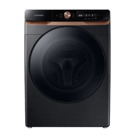 Samsung 4.5 Cu. Ft. Large Capacity Smart Dial Front Load Washer in Brushed Black