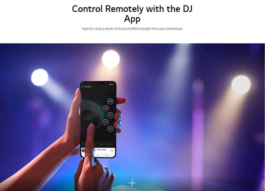 LG XBOOM Entertainment System w/ Karaoke & DJ Effects