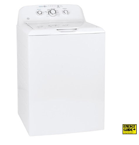 GE® 4.2 Cu. Ft. Capacity Washer with Stainless Steel Basket - White