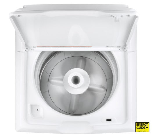 GE® 4.2 Cu. Ft. Capacity Washer with Stainless Steel Basket - White