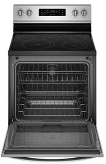 Whirlpool 6.4 cu. ft. Freestanding Electric Range with Frozen Bake™ Technology - Stainless Steel