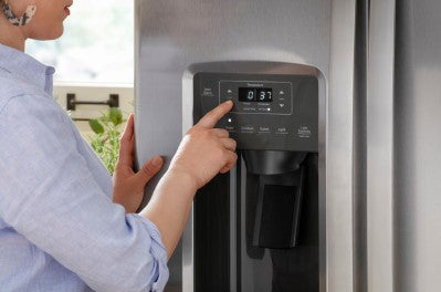 GE® 25.3 Cu. Ft. Side-By-Side Refrigerator in Fingerprint Resistant Stainless