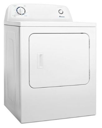 Amana® 6.5 Cu. Ft. Electric Dryer with Wrinkle Prevent Option - White