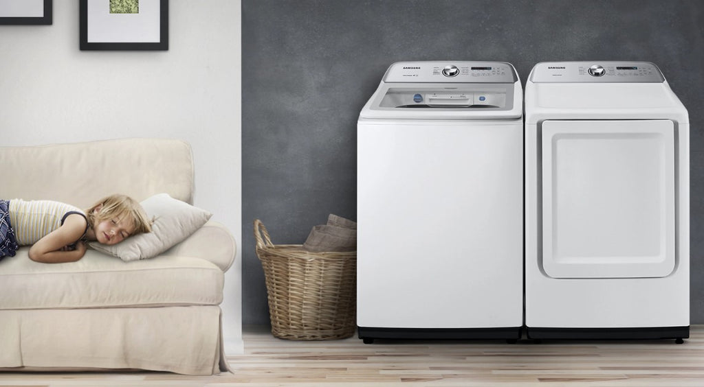 Samsung 5.0 Cu. Ft. Top Load Washer with Active WaterJet in White