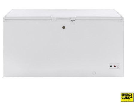 GE® 15.7 Cu. Ft. Manual Defrost Chest Freezer in White
