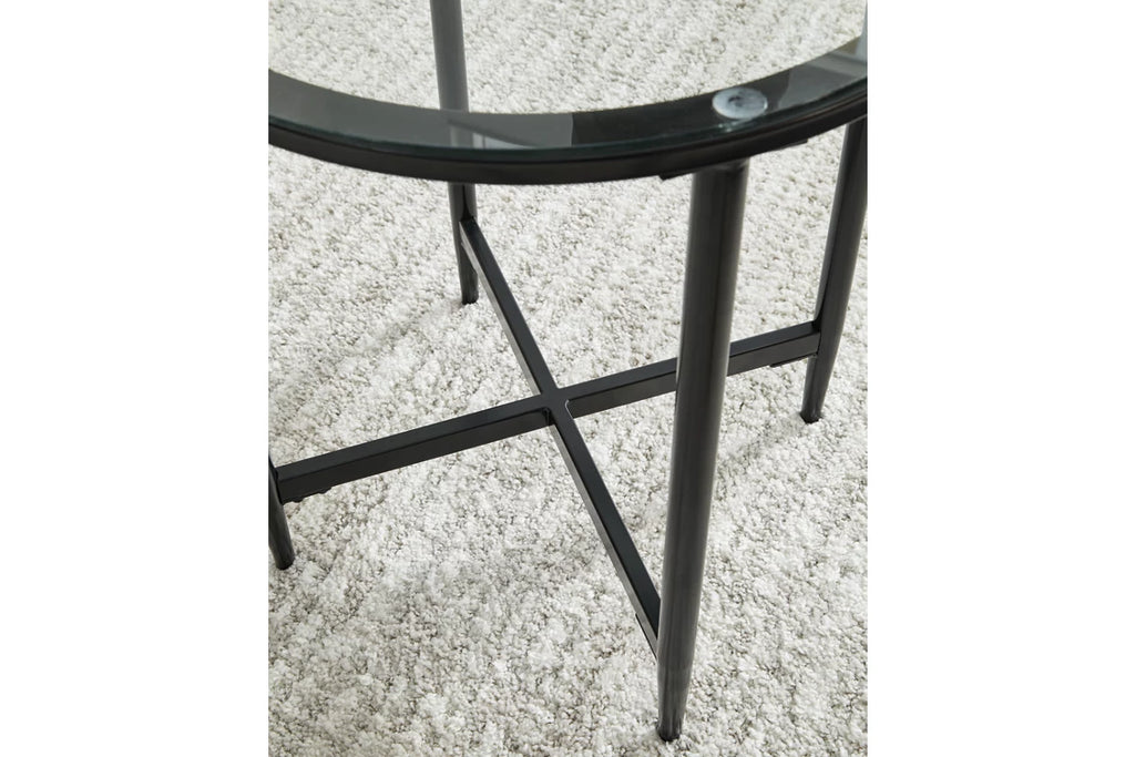 Ashley Furniture Stetzer Table (Set of 3) in Black