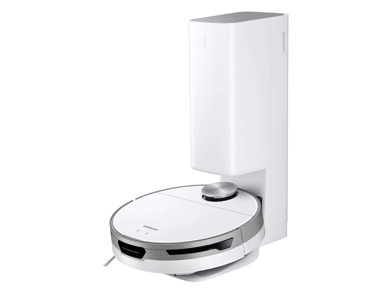Samsung Jet Bot+ Robot Vacuum with Clean Station in White