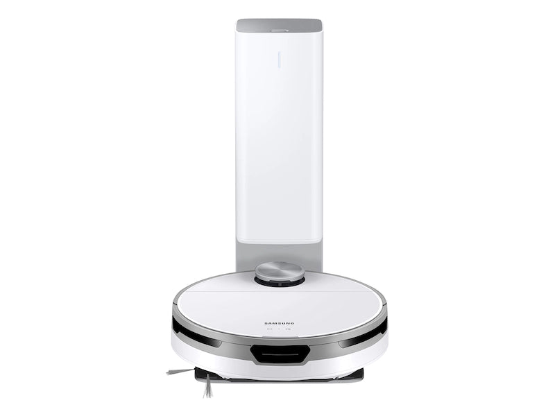 Samsung Jet Bot+ Robot Vacuum with Clean Station in White