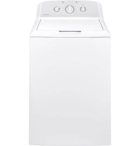 Hotpoint® 3.8 Cu. Ft. Capacity Washer with Stainless Steel Basket in White