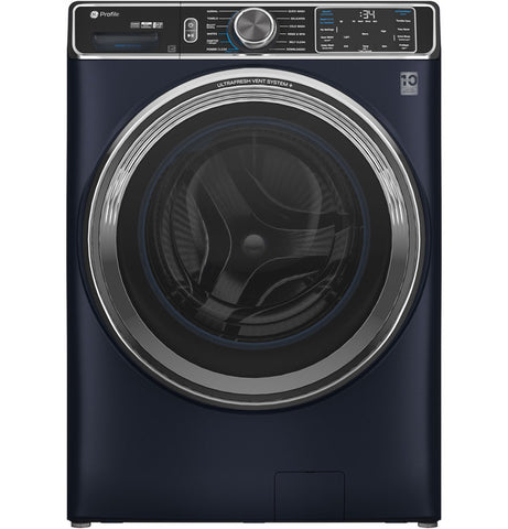 GE Profile™ 5.3 Cu. Ft. Capacity Smart Front Load Washer with UltraFresh™ Vent System+ with OdorBlock™ in Sapphire Blue