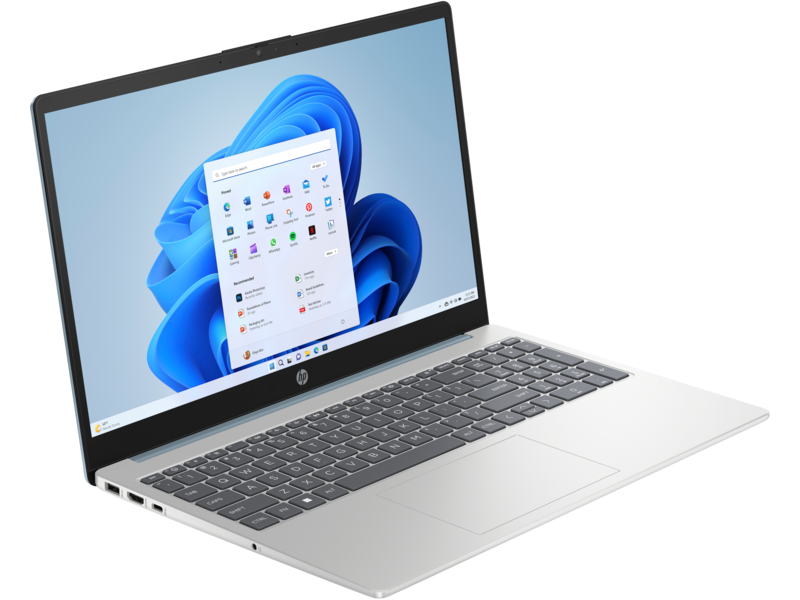 HP 15.6" HD Touchscreen Notebook Windows 11 AMD R3-7320U 2.40GHz 8GB RAM 256GB SSD - Natural Silver