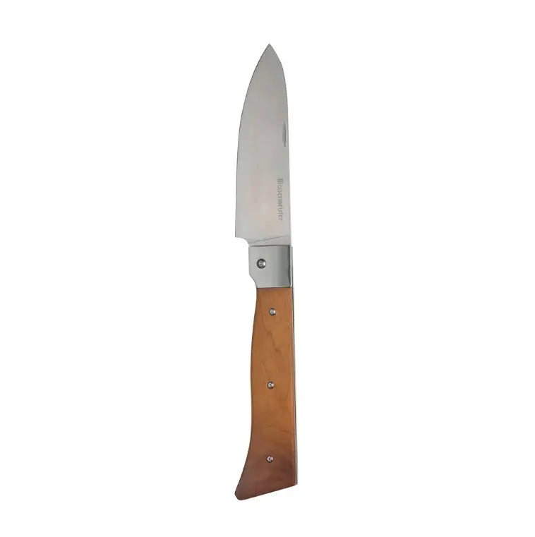 Messermeister Adventure Chef Folding 6" Chef's Knife Carbonized Maple