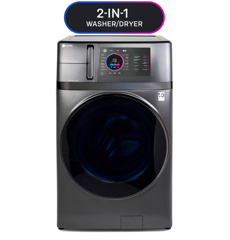 GE® Profile™ 4.8 Cu. Ft. Capacity UltraFast Combo with Ventless Heat Pump Technology Washer/Dryer in Carbon Graphite