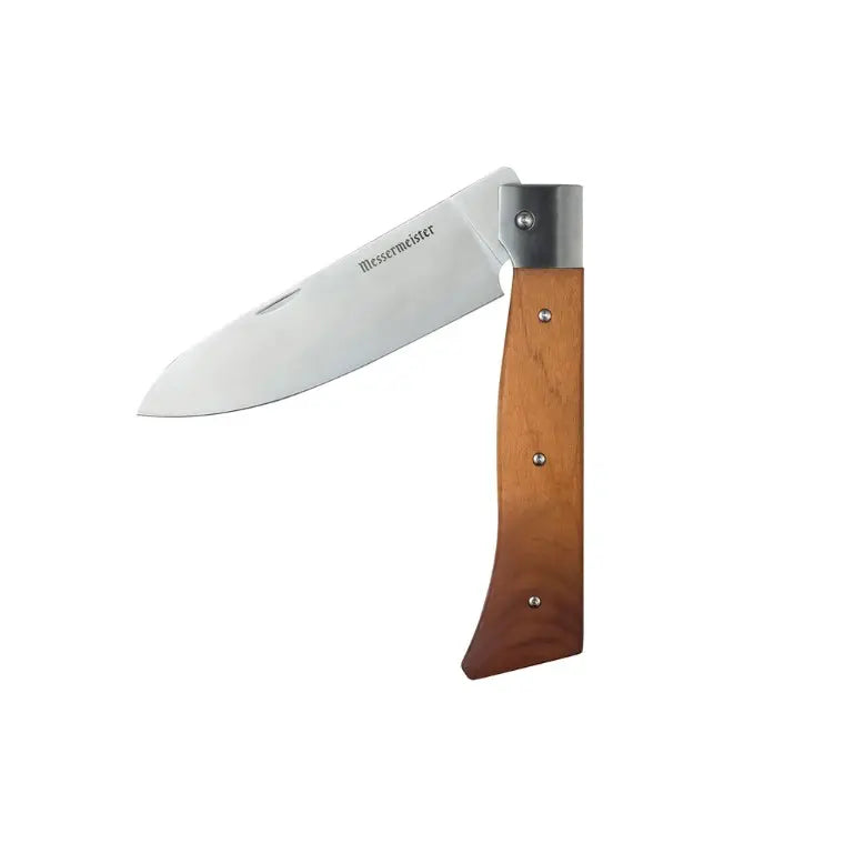 Messermeister Adventure Chef Folding 6" Chef's Knife Carbonized Maple