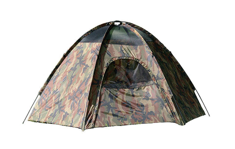 Texsport Camouflage 3-Person Hexagon Dome Tent - Smart Neighbor