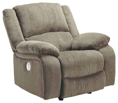 Draycoll - Pewter - Power Rocker Recliner