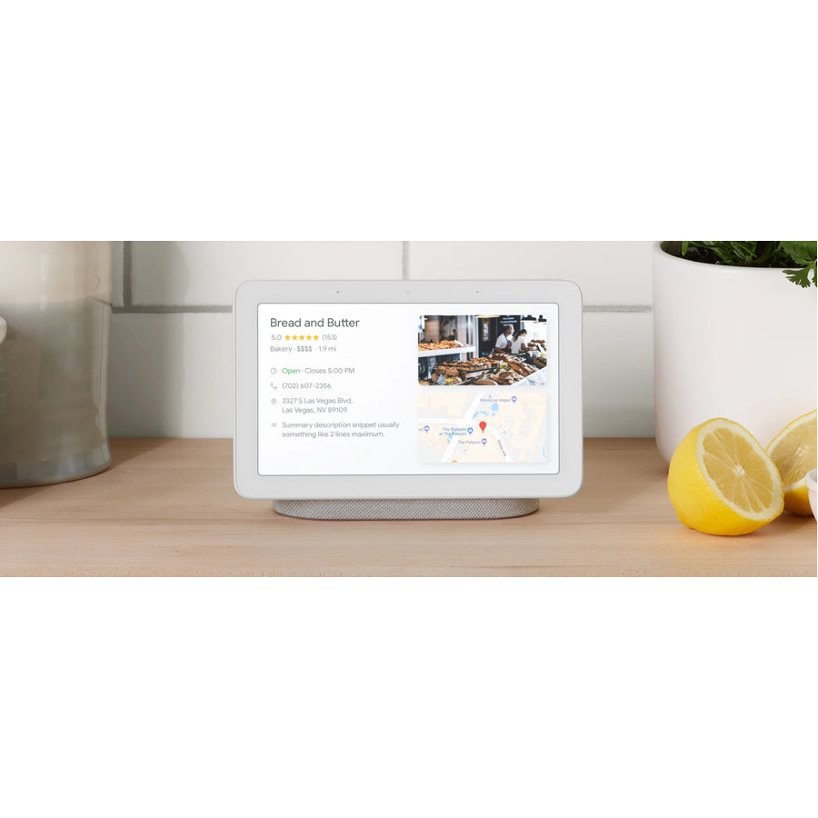 Google Nest Hub (2nd gen) Smart Home Assistant