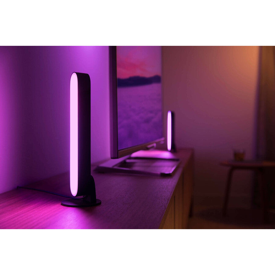 Philips Hue White And Color Ambiance Play Light Bar Single Pack Synthetic - Black, Cool White, Warm White