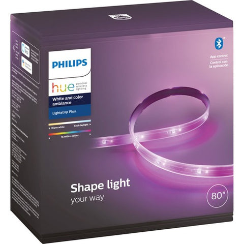 Philips Hue Decorative Light - 20 W LED Bulb - Dimmable, Bluetooth, Remote Controlled, Flexible-Cool White, Warm White, Multicolor