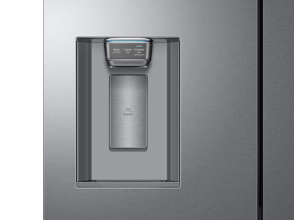 Samsung 23 cu. ft. Counter Depth 4-Door French Door Refrigerator in Stainless Steel