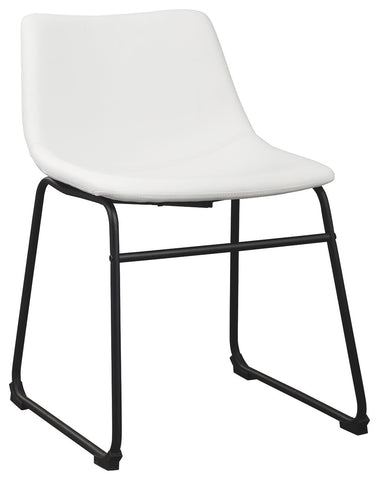 Centiar - White - Dining UPH Side Chair (2/CN)
