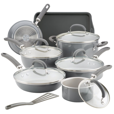 Rachael-Ray-Create-Delicious-13pc-Enameled-Aluminum-Cookware-Gray-Shimmer