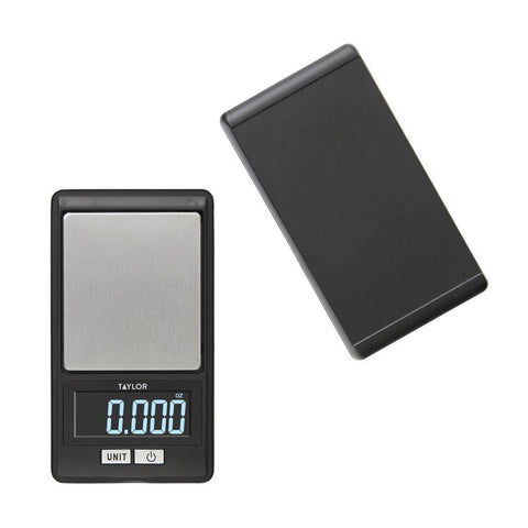 Taylor Precision Diet Digital Kitchen Scale Black - Smart Neighbor