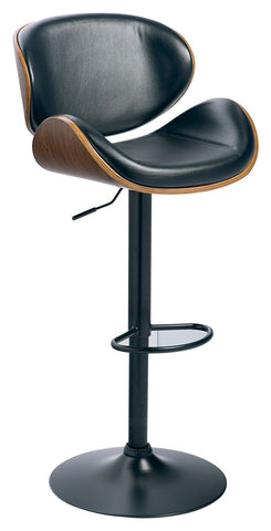 Bellatier - Brown - Tall UPH Swivel Barstool(1/CN)