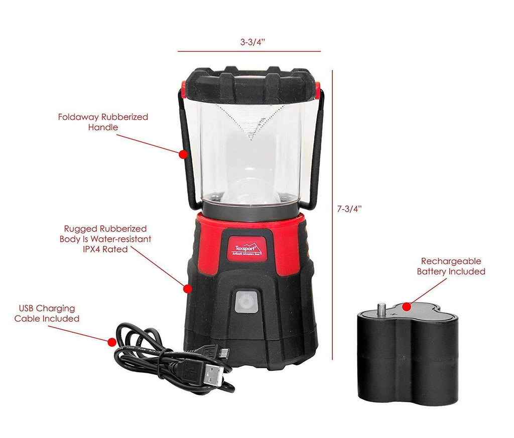 Texsport Multi-Function Rechargeable Lantern - Smart Neighbor