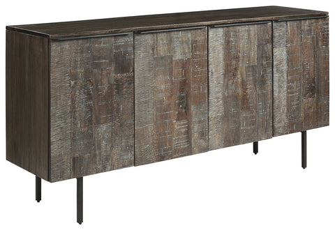 Graydon - Gray/Whitewash - Accent Cabinet