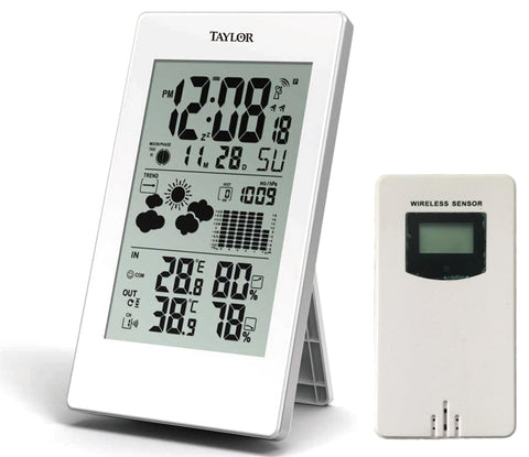 Taylor Digital Weather Forecaster w/ Barometer - Smart Neighbor