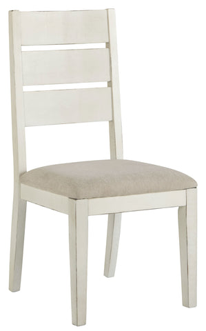 Grindleburg - Antique White - Dining UPH Side Chair (2/CN)