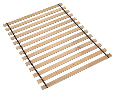 Frames and Rails - Brown - Queen Roll Slats