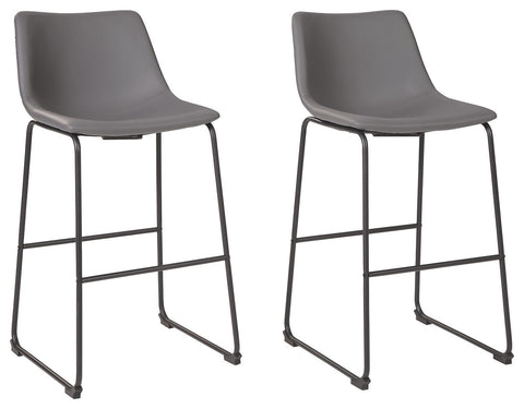 Centiar - Gray - Tall UPH Barstool (2/CN)